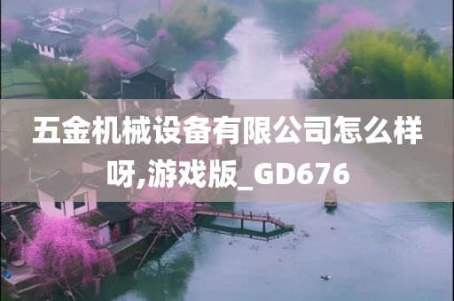 五金机械设备有限公司怎么样呀,游戏版_GD676