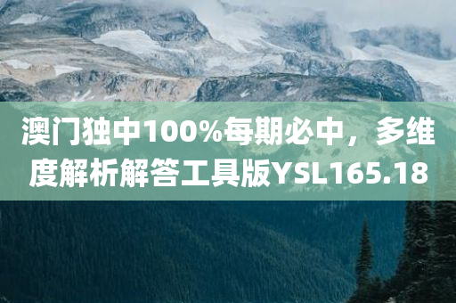 澳门独中100%每期必中，多维度解析解答工具版YSL165.18