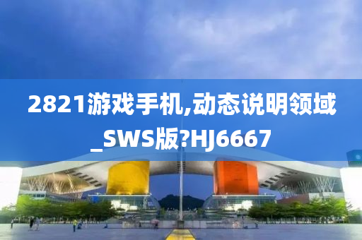 2821游戏手机,动态说明领域_SWS版?HJ6667