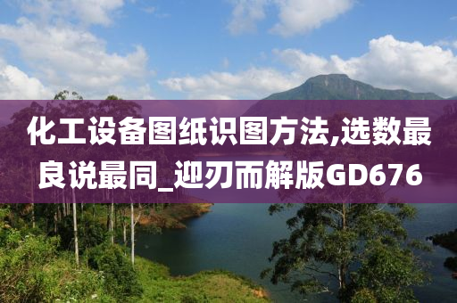 化工设备图纸识图方法,选数最良说最同_迎刃而解版GD676