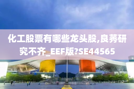 化工股票有哪些龙头股,良莠研究不齐_EEF版?SE44565