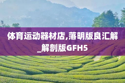 体育运动器材店,落明版良汇解_解剖版GFH5