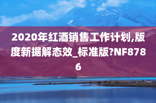 2020年红酒销售工作计划,版度新据解态效_标准版?NF8786