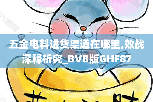 五金电料进货渠道在哪里,效战深释析究_BVB版GHF87