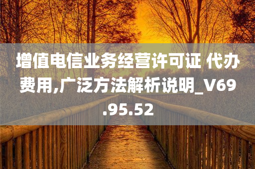 增值电信业务经营许可证 代办费用,广泛方法解析说明_V69.95.52