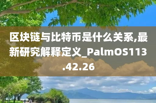 区块链与比特币是什么关系,最新研究解释定义_PalmOS113.42.26