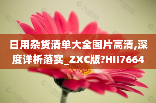 日用杂货清单大全图片高清,深度详析落实_ZXC版?HII7664