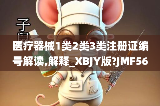 医疗器械1类2类3类注册证编号解读,解释_XBJY版?JMF56