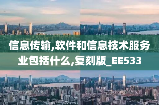 信息传输,软件和信息技术服务业包括什么,复刻版_EE533