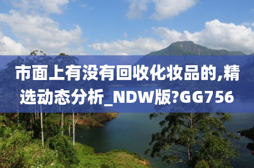 市面上有没有回收化妆品的,精选动态分析_NDW版?GG756