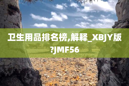 卫生用品排名榜,解释_XBJY版?JMF56