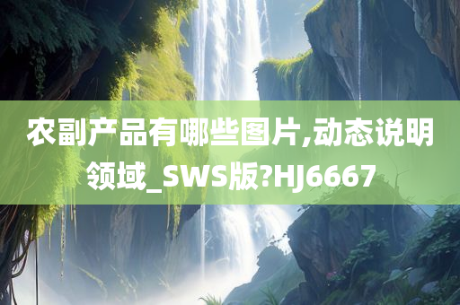 农副产品有哪些图片,动态说明领域_SWS版?HJ6667