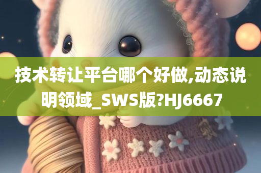 技术转让平台哪个好做,动态说明领域_SWS版?HJ6667