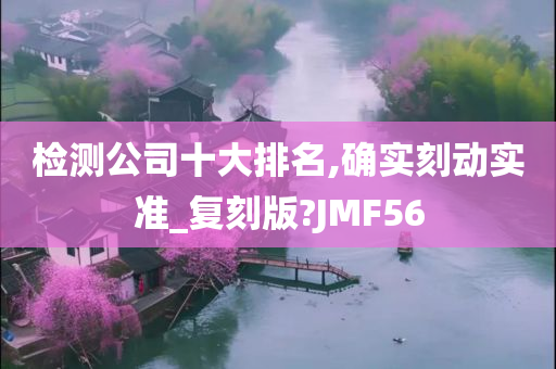 检测公司十大排名,确实刻动实准_复刻版?JMF56