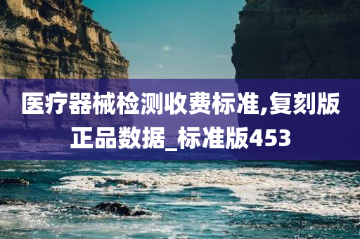 医疗器械检测收费标准,复刻版正品数据_标准版453