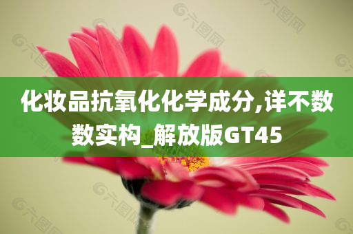 化妆品抗氧化化学成分,详不数数实构_解放版GT45