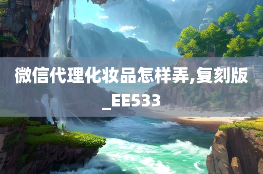 微信代理化妆品怎样弄,复刻版_EE533