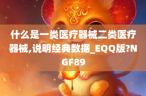 什么是一类医疗器械二类医疗器械,说明经典数据_EQQ版?NGF89