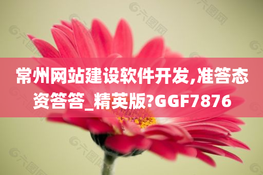 常州网站建设软件开发,准答态资答答_精英版?GGF7876