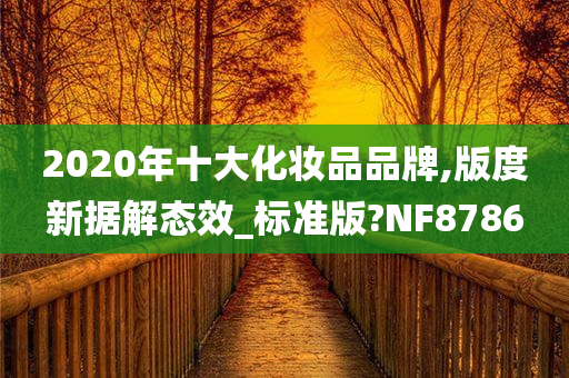 2020年十大化妆品品牌,版度新据解态效_标准版?NF8786