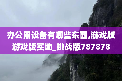 办公用设备有哪些东西,游戏版游戏版实地_挑战版787878