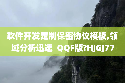 软件开发定制保密协议模板,领域分析迅速_QQF版?HJGJ77