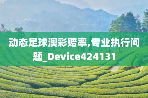 动态足球澳彩赔率,专业执行问题_Device424131