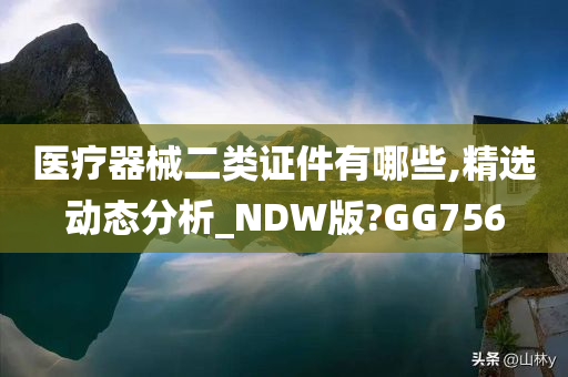 医疗器械二类证件有哪些,精选动态分析_NDW版?GG756