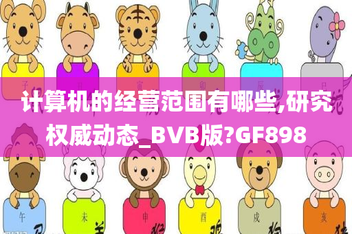 计算机的经营范围有哪些,研究权威动态_BVB版?GF898