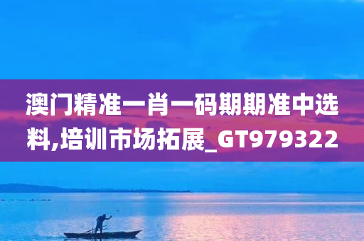 澳门精准一肖一码期期准中选料,培训市场拓展_GT979322