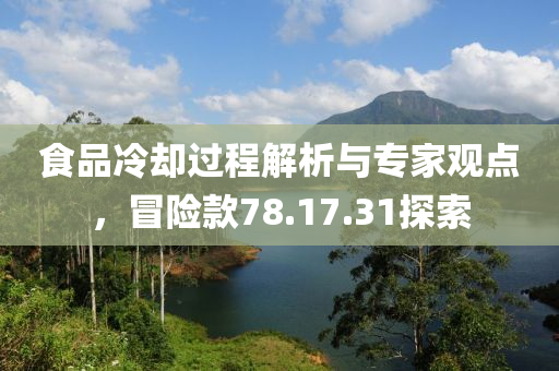 食品冷却过程解析与专家观点，冒险款78.17.31探索