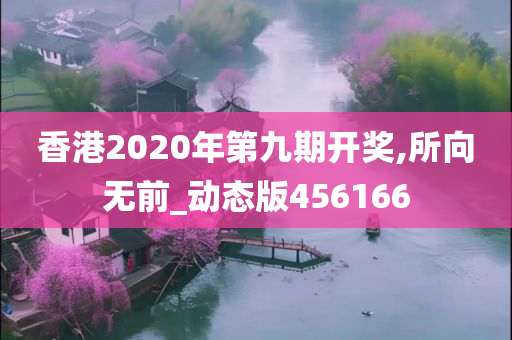 香港2020年第九期开奖,所向无前_动态版456166