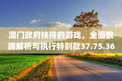 澳门政府扶持的游戏，全面数据解析与执行特别款37.75.36