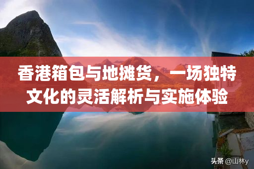 香港箱包与地摊货，一场独特文化的灵活解析与实施体验