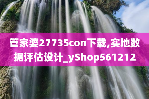 管家婆27735con下载,实地数据评估设计_yShop561212