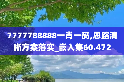 7777788888一肖一码,思路清晰方案落实_嵌入集60.472